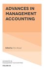 ADVANCES IN MANAGEMENT ACCOUNTING, Edited by Chris Akroyd. Volume 38. Helloranger Hintergrund mit geometrischen Formen.