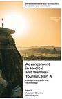 Buchtitel: "Advancement in Medical and Wellness Tourism, Part A". Ein Fotograf steht an einem Felsenrand bei Sonnenaufgang.