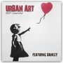 Texte: "URBAN ART 2027 Calendar" und "FEATURING BANKSY". Illustration: Ein Mädchen greift nach einem roten Ballon.