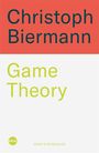 Text: Christoph Biermann, Game Theory, blink, Cover to be revealed.  
Design in Rot und Grau.