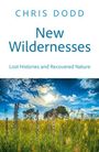 "CHRIS DODD. New Wildernesses. Lost Histories and Recovered Nature." Eine Wiese mit wildem Himmel und leuchtenden Wolken.