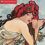 Tree Flame: Alphonse Mucha - Alfons Mucha 2027 - Original Flame Tree Publishing-Kalender [Kalender], KAL
