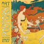 Tree Flame: Art Nouveau Posters - Jugendstil 2027 - Original Flame Tree Publishing-Kalender [Kalender], KAL