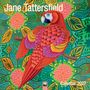 Text: „Jane Tattersfield, Calendar 2027.“ Bunter Papagei vor einem detaillierten, blumigen Muster.