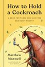"How to Hold a Cockroach", Buchcover: Junge sitzt auf einem Kakerlakenbein, umgeben von fallenden Blättern.
