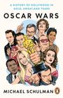 "A History of Hollywood in Gold, Sweat, and Tears. Oscar Wars. Michael Schulman." Zeichnung von Filmpersönlichkeiten.