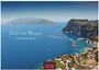 "Golf von Neapel, Amalfi/Capri/Ischia" oben. "2027" unten. Küstenlandschaft mit türkisem Wasser und grüner Vegetation.