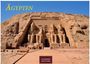 Der Text lautet: "ÄGYPTEN", "2027", "CASARES EDITION". Große Felsentempel mit Statue von Ramses II.
