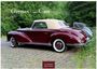 Text: "German Classic Cars 2027", "CASARES EDITION". Ein rotes, klassisches Cabrio auf Kopfsteinpflaster, Wald im Hintergrund.