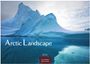 Text: "Arctic Landscape", "2027", "CASARES EDITION". Ein großer, beeindruckender Eisberg in ruhigem, blauem Wasser.