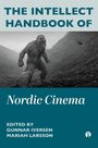 Oben: „THE INTELLECT HANDBOOK OF“. Unten: „Nordic Cinema“. Ein massiver Troll in einer bergigen Landschaft.