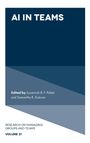 "AI IN TEAMS" oben; "Edited by Susannah B. F. Paletz and Samantha R. Dubrow"; "VOLUME 21" unten; schlichte Farbblöcke.