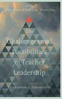 "Challenges and Possibilities of Teacher Leadership"; Wolkenhimmel und Dreieckmuster im Hintergrund.