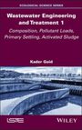 Text: "Wastewater Engineering and Treatment 1", "Kader Gaid". Bild unten zeigt eine Kläranlage.