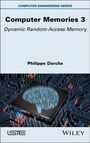 "Computer Memories 3, Dynamic Random-Access Memory, Philippe Darche". Chip mit leuchtendem Gehirn und Schaltkreisen.