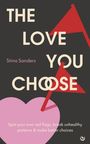 "The Love You Choose" in großer Schrift, zwei rote Fahnen, rosa Herz im Hintergrund.