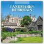 Robin Red: Landmarks of Britain - Sehenswürdigkeiten Großbritanniens 2027 - 16-Monatskalender, KAL
