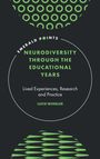 Titel: "Neurodiversity Through the Educational Years" von Lucie Wheeler, grüner Text auf schwarzem Hintergrund, mit Kreismuster.