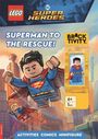 Buster Books: LEGO® DC Super Heroes: Superman to the Rescue Activity Book (with Superman(TM) minifigure), Buch