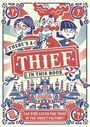 "There’s a THIEF in this book. Can you catch the thief in the sweet factory?" ist in einer bunten Illustration zu sehen.