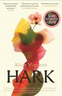 Zitate von iPaper, Clover Stroud, Katherine May; ein Profil mit Blumenmotiv. Titel: "Hark" von Alice Vincent.