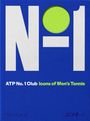 Text: "ATP No. 1 Club Icons of Men's Tennis". Großes "N-1" mit grünem Kreis auf blauem Hintergrund.