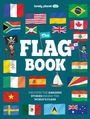 "The Flag Book". Verschiedene Länderflaggen umrahmen den Titel. Ein Pirat und ein Mädchen mit Panama-Flagge sind abgebildet.