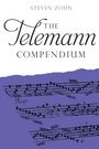 "THE TELEMAN COMPENDIUM" von Steven Zohn. Notenblätter vor lila Hintergrund.