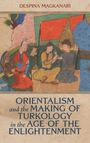 Titel: "ORIENTALISM and the MAKING OF TURKOLOGY in the AGE OF THE ENLIGHTENMENT." Illustration mit Figuren und Fahnen.