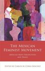 "The Mexican Feminist Movement: Mexican Men's Perspectives and Praxis" von Carlos M. Coria-Sánchez. Bunte Silhouetten im Hintergrund.