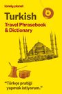 „Lonely Planet Turkish Travel Phrasebook & Dictionary.“ Illustration einer Moschee mit Minaretten, und Kaffeetassen.