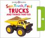 Priddy Books: See, Touch, Feel: Trucks & Things That Go, Buch