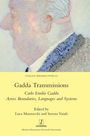 Text: "Italian Perspectives 65, Gadda Transmissions, Carlo Emilio Gadda, Across Boundaries, Languages and Systems, Edited by Luca Mazzochi and Serena Vandi, Legenda, Modern Humanities Research Association." Illustration eines Mannes im Profil.