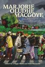 Oben großer Text „MARJORIE OLUDHE MACG0YE“. Unten Text „Edited by J. Roger Kurtz and Peter Wasamba“. Illustration: bunte Figuren und Landschaft.