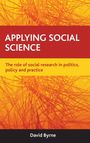 David Byrne: Applying social science, Buch