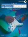 : Wheatcroft: Improvising Blues Guitar - An Introduction to Blues Guitar Styles, Techniques and Improvisation Book with Online Material, Buch