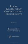 "Local Government Contracts and Procurement", Third Edition, von Rebecca Rees und Scott Dorling. Logos und blaue Farbe.