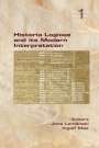 : Historia Logicae and its Modern Interpretation, Buch