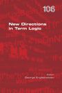 : New Directions in Term Logic, Buch
