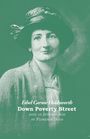 Titel: "Ethel Carnie Holdsworth - Down Poverty Street". Eine Frau im Hut, stilisiert in Grün.