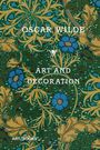 Oscar Wilde: Art and Decoration, Buch