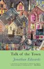 "Talk of the Town" von Jonathan Edwards. Illustration mit bunten, dicht gedrängten Häusern.