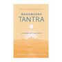 Titel: "Mahamudra Tantra". Untertitel: "The Supreme Heart Jewel Nectar". Illustration: Berge mit Tempel und Sonne.