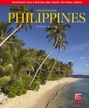 Text: "Southeast Asia's Bestselling Travel Pictorial Series", "Enchanting Philippines", "Nigel Hicks". Tropischer Strand mit Palmen.