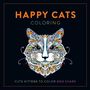 Lom Art: Happy Cats Coloring, Buch