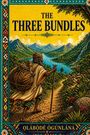 "The Three Bundles" und "Olábòdé Ògúnlàná" sind auf einer farbenfrohen Illustration eines wandernden Mannes mit Stab und Bündeln.