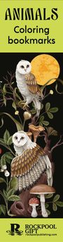 Rockpool Publishing: Animals Coloring Bookmarks, Buch