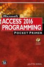 Julitta Korol: Microsoft Access 2016 Programming Pocket Primer, Buch