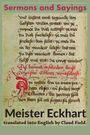 Meister Eckhart: Sermons and Sayings, Buch