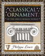 "Classical Ornament of the Greco-Roman World" in schillernden Buchstaben. Eine ionische Säule ist abgebildet.